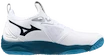 Męskie buty gimnastyczne Mizuno  WAVE MOMENTUM 3 White/Sailor Blue/Silver