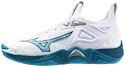 Męskie buty gimnastyczne Mizuno  WAVE MOMENTUM 3 White/Sailor Blue/Silver  51 EUR