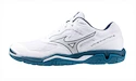 Męskie buty gimnastyczne Mizuno  WAVE PHANTOM 3 White/Sailor Blue/Silver  EUR 46