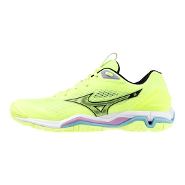 Męskie buty gimnastyczne Mizuno Wave Stealth 6 Neo Lime/Black/Splish Splash