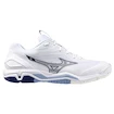 Męskie buty gimnastyczne Mizuno  Wave STEALTH 6 White/Bellwether Blue