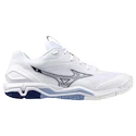 Męskie buty gimnastyczne Mizuno  Wave STEALTH 6 White/Bellwether Blue