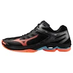 Męskie buty gimnastyczne Mizuno  Wave VOLTAGE 2 Black/Neon Flame