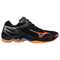 Męskie buty gimnastyczne Mizuno  Wave VOLTAGE 2 Black/Neon Flame