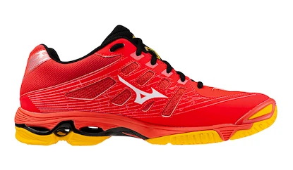 Męskie buty gimnastyczne Mizuno  WAVE VOLTAGE Radiant Red/White/Carrot Curl  51 EUR