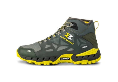 Męskie buty outdoorowe Garmont 9.81 N Air G 2.0 Mid Gtx Green/Olivine