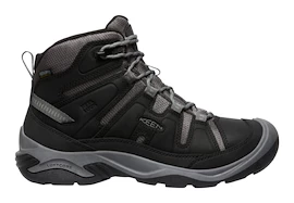 Męskie buty outdoorowe Keen Circadia Mid Wp Black/Steel Grey