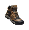 Męskie buty outdoorowe Keen Ridge Flex Mid Wp Bison/Golden Brown