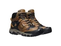 Męskie buty outdoorowe Keen Ridge Flex Mid Wp Bison/Golden Brown