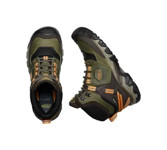 Męskie buty outdoorowe Keen Ridge Flex Mid Wp Capulet Olive/Desert Sun  US 10