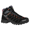 Męskie buty outdoorowe Salewa  MS Alp Mate Mid PTX Ombre Black Out/Fluo Orange  UK 8,5