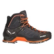 Męskie buty outdoorowe Salewa  MS MTN Trainer Mid GTX Asphalt/Fluo Orange