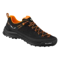 Męskie buty outdoorowe Salewa  MS WILDFIRE LEATHER Black/Fluo Orange