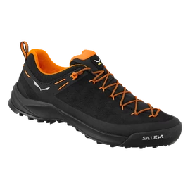 Męskie buty outdoorowe Salewa MS WILDFIRE LEATHER Black/Fluo Orange