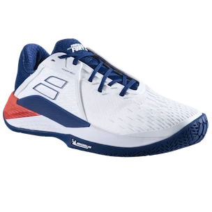 Męskie buty tenisowe Babolat Propulse Fury 3 AC M White/Estate Blue