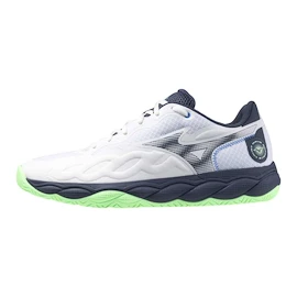 Męskie buty tenisowe Mizuno Wave Enforce Court AC White/Vintage Indigo