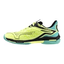 Męskie buty tenisowe Mizuno Wave Exceed Tour 6 CC Sunny Lime/Black/Atlantis