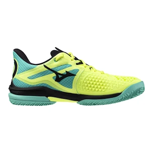 Męskie buty tenisowe Mizuno Wave Exceed Tour 6 CC Sunny Lime/Black/Atlantis