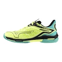 Męskie buty tenisowe Mizuno Wave Exceed Tour 6 CC Sunny Lime/Black/Atlantis  EUR 42