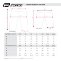 Męskie spodenki rowerowe Force  Blade MTB red