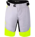 Męskie spodenki rowerowe Force  Storm grey/yellow S