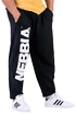 Męskie spodnie dresowe Nebbia  Beast Mode On iconic sweatpants 186 black