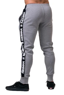 Męskie spodnie dresowe Nebbia  Golden Era sweatpants 196 light grey