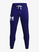 Męskie spodnie dresowe Under Armour  RIVAL TERRY JOGGER-BLU