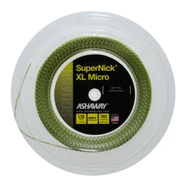 Naciąg do squasha Ashaway Supernick XL Micro Yellow Rolle