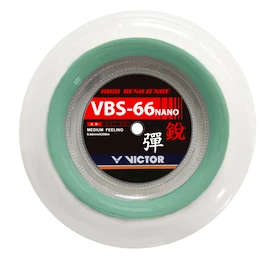 Naciąg rakiety do badmintona Victor VBS-66N Green Reel 200 m