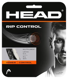 Naciąg tenisowy Head RIP Control Black 1.30 mm (12 m)