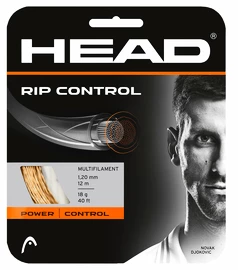 Naciąg tenisowy Head RIP Control Natural 1.25 mm (12 m)