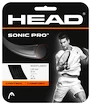 Naciąg tenisowy Head   Sonic Pro Black 1.30 mm (12 m)  1,30 mm