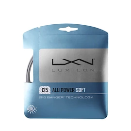 Naciąg tenisowy Luxilon Alu Power Soft 125 Set Silver