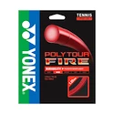 Naciąg tenisowy Yonex  Poly Tour Fire Red (12 m)  1,20 mm