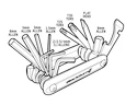 Narzędzia Blackburn  Grid 13 Mini Tool