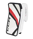 Odbijaczka CCM YTflex 3 white/white/red/black Youth na lewej ręce (odwrócone)