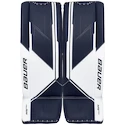 Parkany bramkarskie Bauer Supreme M5PRO - MTO white/navy Intermediate XS