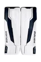 Parkany bramkarskie Bauer Supreme Shadow White/Navy Senior