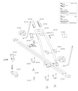 Pas zaciskowy Thule  50718