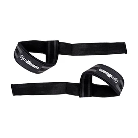 Paski do podnoszenia ciężarów GymBeam Lifting Straps Black & Grey