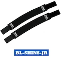 Paski na golenie Blue Sports  SHIN GUARD STRAPS Junior