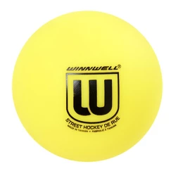 Piłka do hokej-balla WinnWell Street Hockey Ball 65MM 50G Soft Yellow