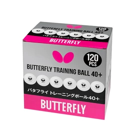 Piłki Butterfly Training Ball 40+ White (120 ks)