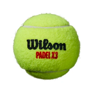 Piłki do padla Wilson  Padel X3 Ball Yellow