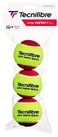 Piłki tenisowe dla dzieci Tecnifibre My New Ball (3 Pack)