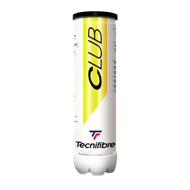 Piłki tenisowe Tecnifibre Club (4 Pack)