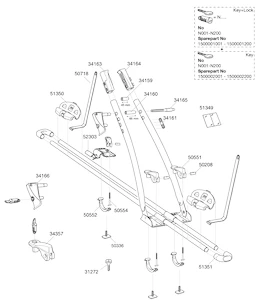 Plastikowa końcówka Thule  51351