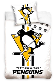 Pościel Official Merchandise NHL Bed Linen NHL Pittsburgh Penguins White