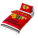 Pościel Official Merchandise  NHL Chicago Blackhawks 140x200/70x90 cm